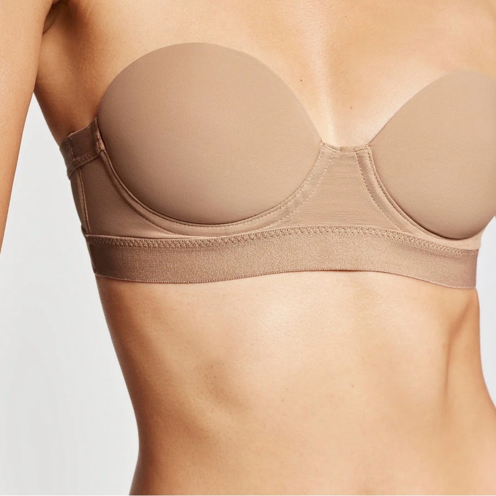 Tan Strapless Pepper Bra size 36B | Like New